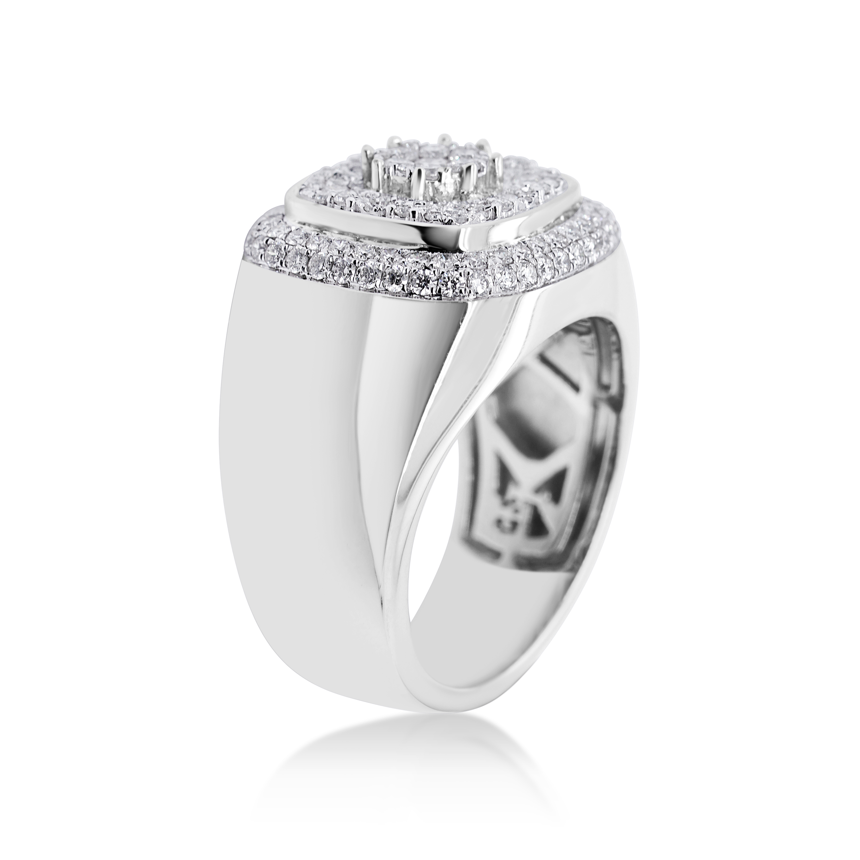 Diamond Ring 1.35 ct. 10K White Gold